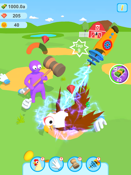 Idle Chicken Clicker - عکس بازی موبایلی اندروید