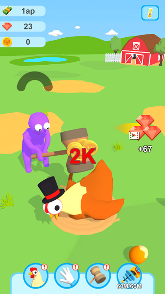 Idle Chicken Clicker - عکس بازی موبایلی اندروید