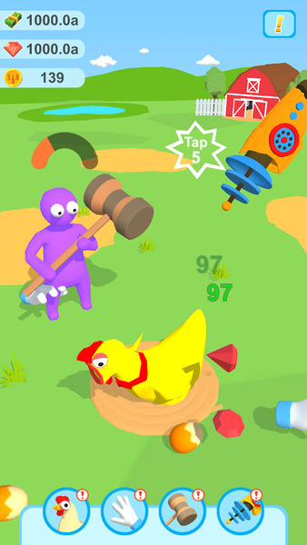 Idle Chicken Clicker - عکس بازی موبایلی اندروید