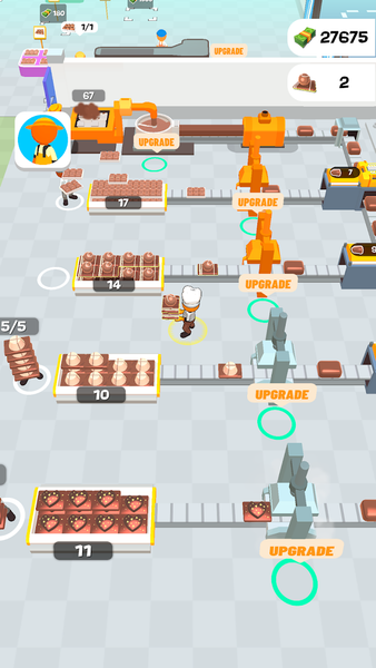 Chocolate Factory Manager - Gameplay image of android game