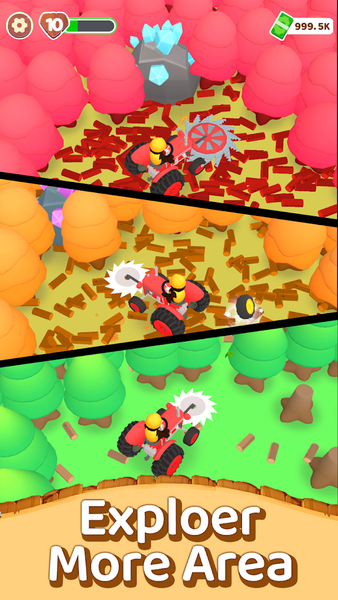 Idle Chop: Lumber Empire - عکس بازی موبایلی اندروید