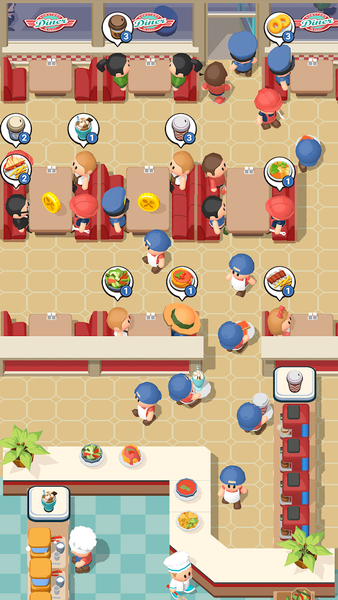 Foodventure Inc: Idle Tycoon - Gameplay image of android game