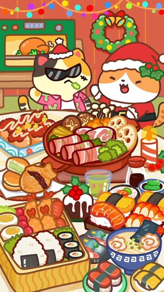 Cat Cooking Bar - Food game - Gameplay image of android game
