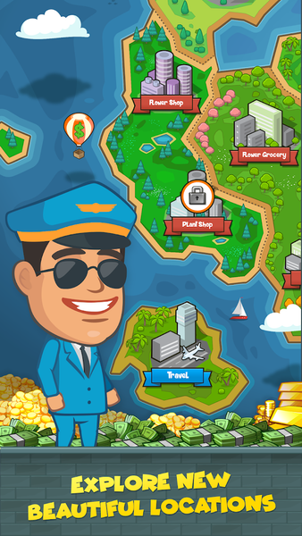 Green Idle Tycoon - عکس بازی موبایلی اندروید