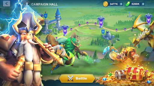 Idle War: Legendary Heroes - Gameplay image of android game