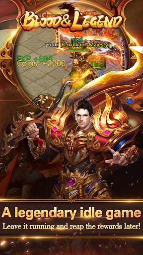 Blood&Legend:Dragon King idle - Gameplay image of android game