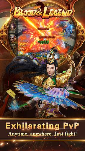 Blood&Legend:Dragon King idle - Gameplay image of android game