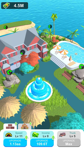 Idle Island Builder - عکس بازی موبایلی اندروید