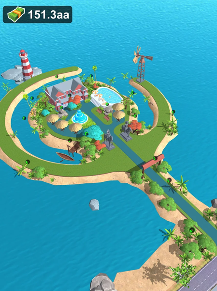 Idle Island Builder - عکس بازی موبایلی اندروید