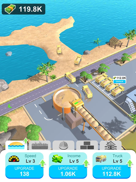 Idle Island Builder - عکس بازی موبایلی اندروید