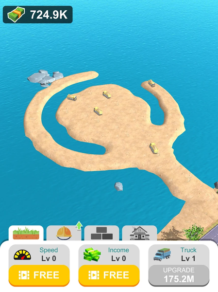 Idle Island Builder - عکس بازی موبایلی اندروید