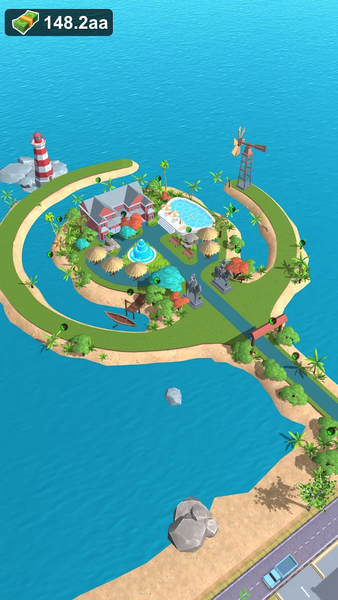 Idle Island Builder - عکس بازی موبایلی اندروید