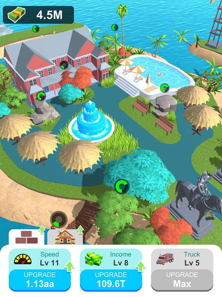 Idle Island Builder - عکس بازی موبایلی اندروید