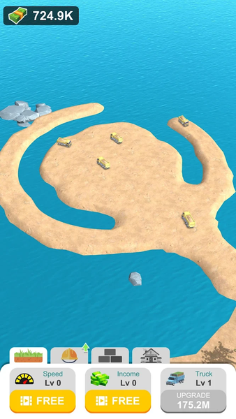 Idle Island Builder - Gameplay image of android game