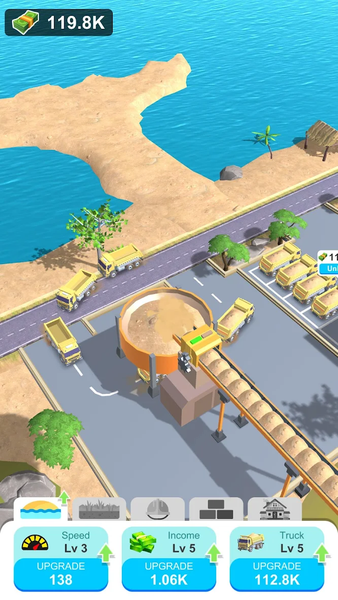 Idle Island Builder - Gameplay image of android game