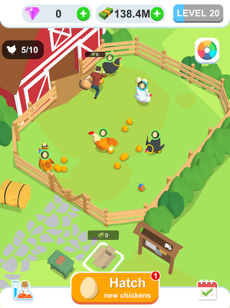 Idle Lay Egg - عکس بازی موبایلی اندروید