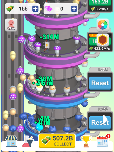 Idle Light Bulb - عکس بازی موبایلی اندروید