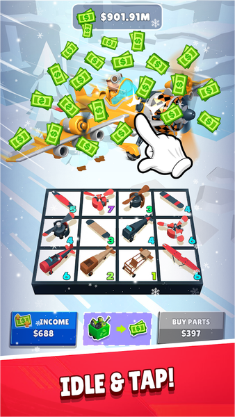 Merge Plane: Air Race - عکس بازی موبایلی اندروید