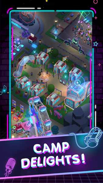Idle Music Star Tycoon Games - عکس بازی موبایلی اندروید
