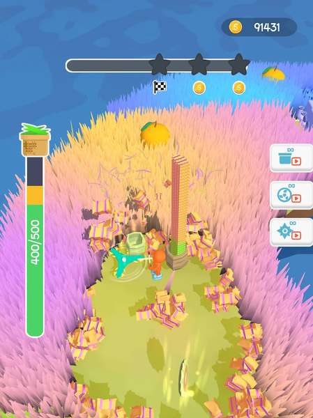 Idle Mowing Tycoon - عکس بازی موبایلی اندروید