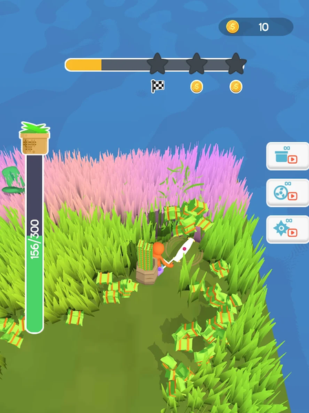 Idle Mowing Tycoon - عکس بازی موبایلی اندروید