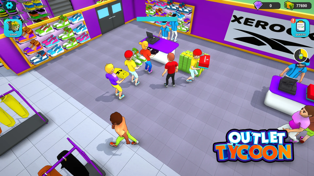 Retail Store Tycoon 3D - Gameplay image of android game
