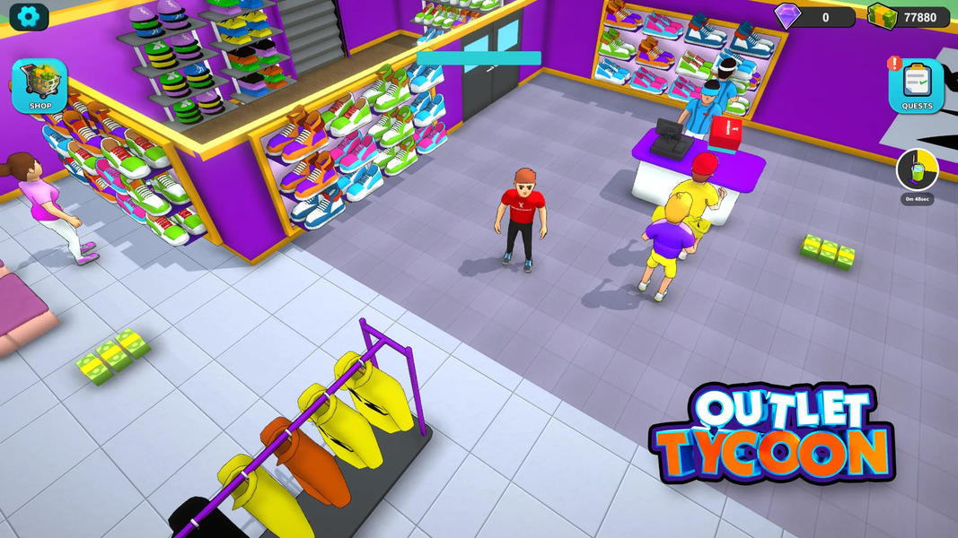 Retail Store Tycoon 3D - Gameplay image of android game