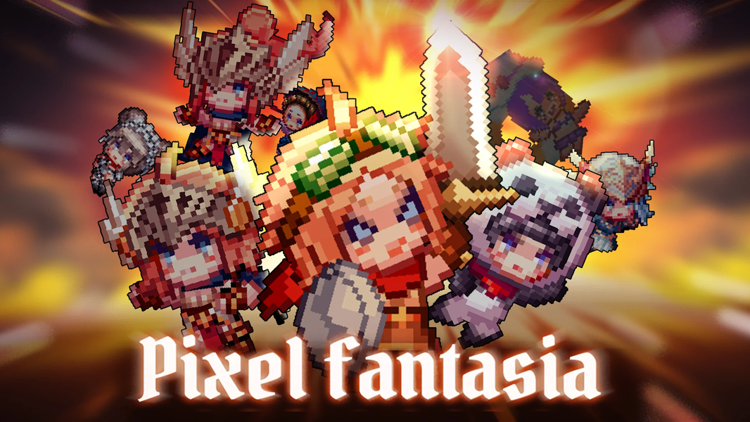 Pixel Fantasia: Idle RPG GAME - عکس بازی موبایلی اندروید