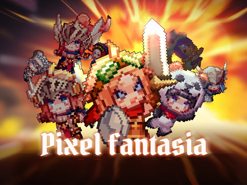 Pixel Fantasia: Idle RPG GAME - عکس بازی موبایلی اندروید