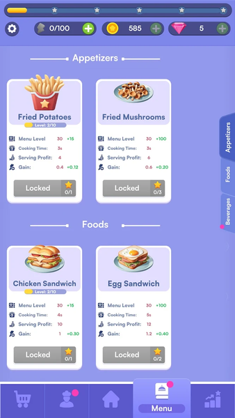 Idle Restaurant Tycoon: Match۳ - عکس بازی موبایلی اندروید