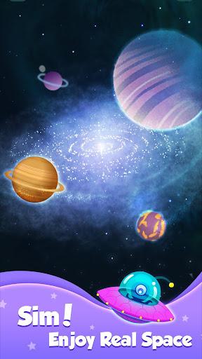 Tap Galaxy-Build your space world - Gameplay image of android game