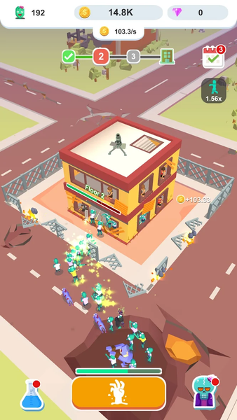 Idle Zombie Army - عکس بازی موبایلی اندروید