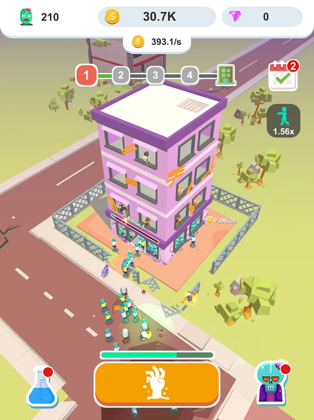 Idle Zombie Army - عکس بازی موبایلی اندروید