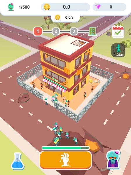 Idle Zombie Army - عکس بازی موبایلی اندروید
