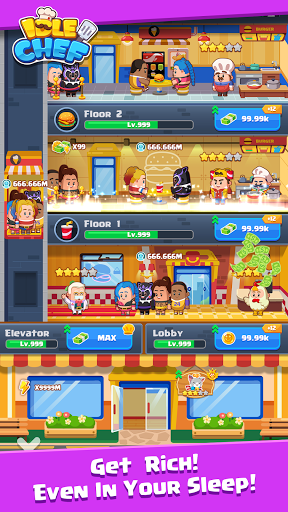 Idle Chef - Gameplay image of android game
