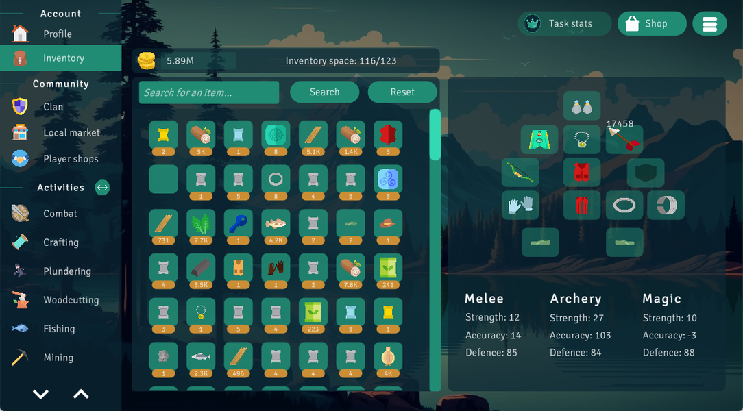 Idle Clans - MMORPG - عکس بازی موبایلی اندروید