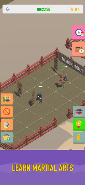 Idle Samurai 3d: Ninja Tycoon - Gameplay image of android game