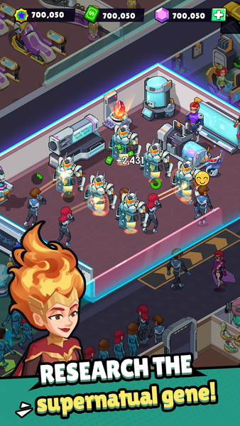 Idle Superpower School - عکس بازی موبایلی اندروید