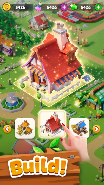Gold Valley - Idle Lumber Inc - Gameplay image of android game