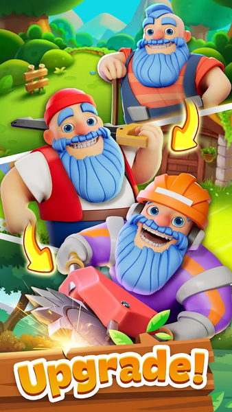 Gold Valley - Idle Lumber Inc - Gameplay image of android game