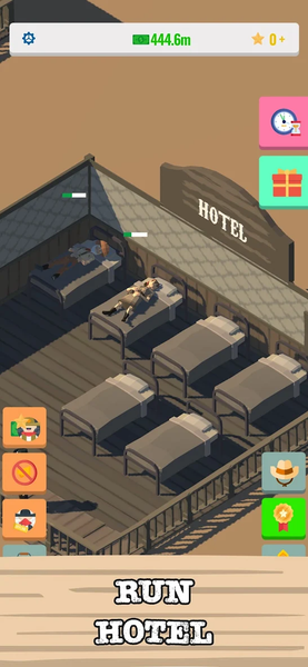 Idle Wild West 3d - Business C - Gameplay image of android game