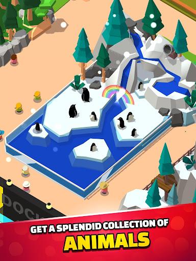 Idle Zoo Tycoon 3D - Animal Pa - عکس بازی موبایلی اندروید