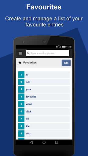 Cambridge English-Arabic Dictionary - Image screenshot of android app