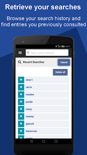 Cambridge English-Arabic Dictionary - Image screenshot of android app