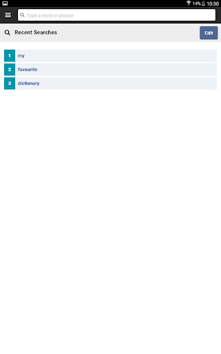 Cambridge English-Arabic Dictionary - Image screenshot of android app