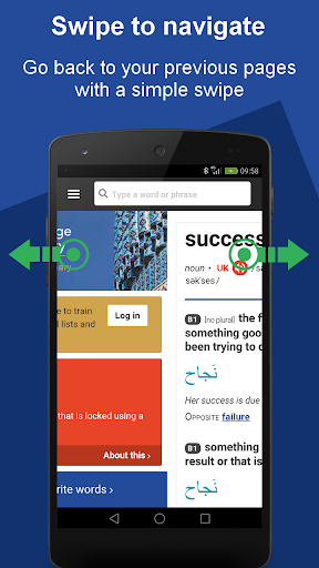 Cambridge English-Arabic Dictionary - Image screenshot of android app