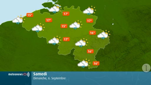 Weather for Belgium + World - Image screenshot of android app