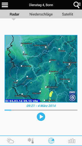 Weather for Germany - Image screenshot of android app