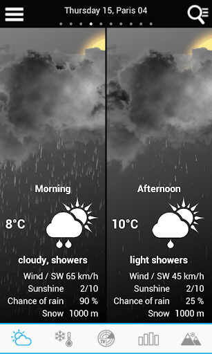 Weather for France and World - عکس برنامه موبایلی اندروید
