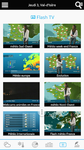 Weather for France and World - عکس برنامه موبایلی اندروید